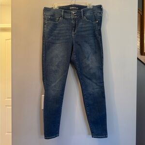 Torrid Dark Blue Skinny Jeans